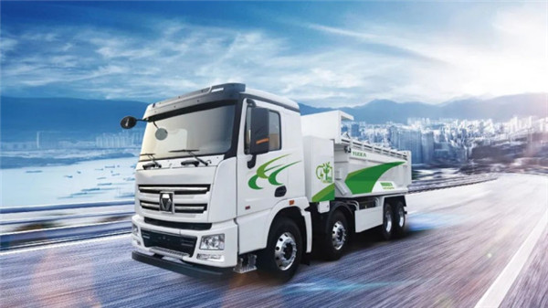 躍迪首批新能源渣土車(chē)正式投入營(yíng)運(yùn)！